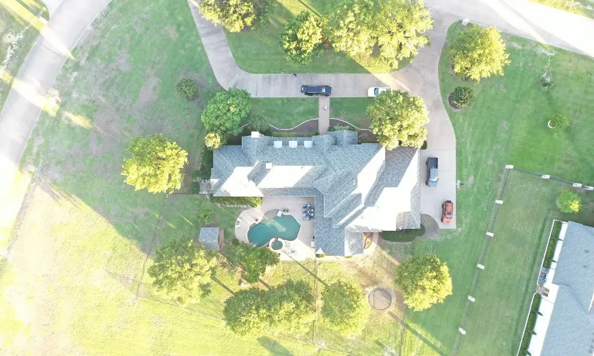 New shingle roof installation on a home in Orland Park